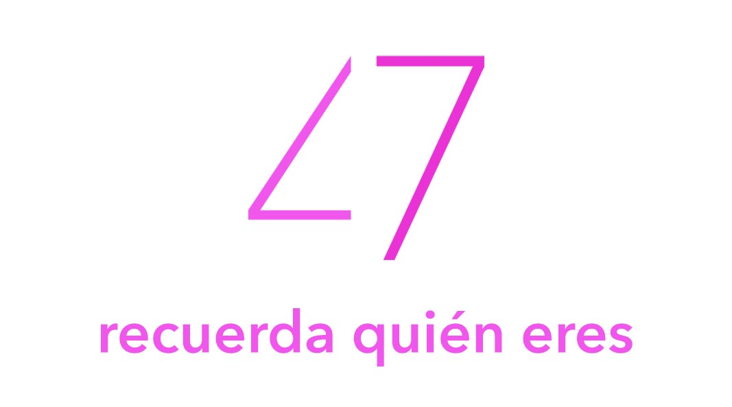 recuerda quién eres