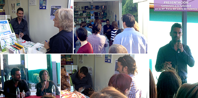 carlos burgos en la 49ª feria del libro de valencia