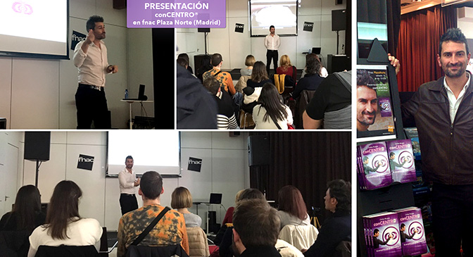 carlos burgos presentó concentro® en fnac