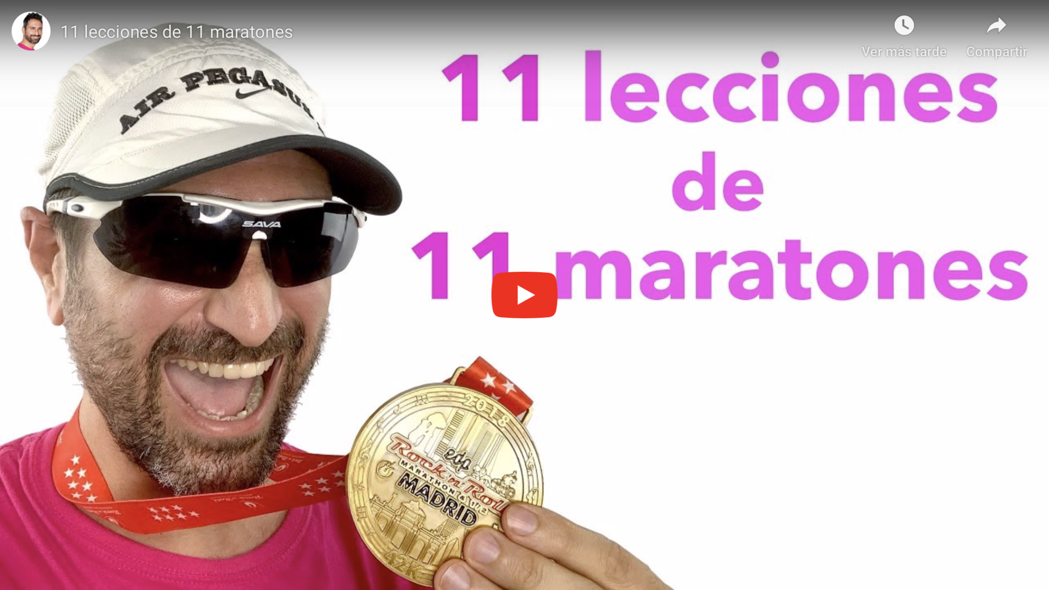 11 lecciones de 11 maratones