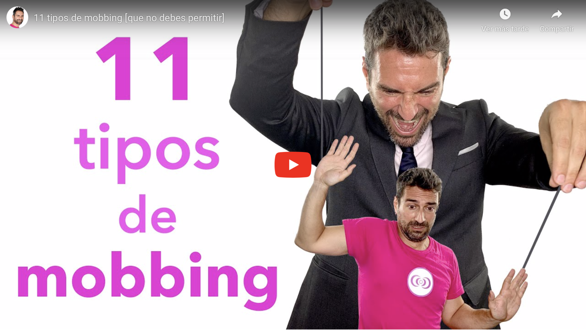 11 tipos de mobbing [que no debes permitir]