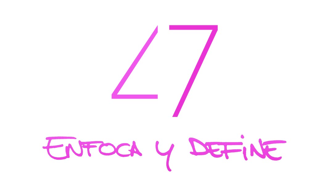 enfoca y define