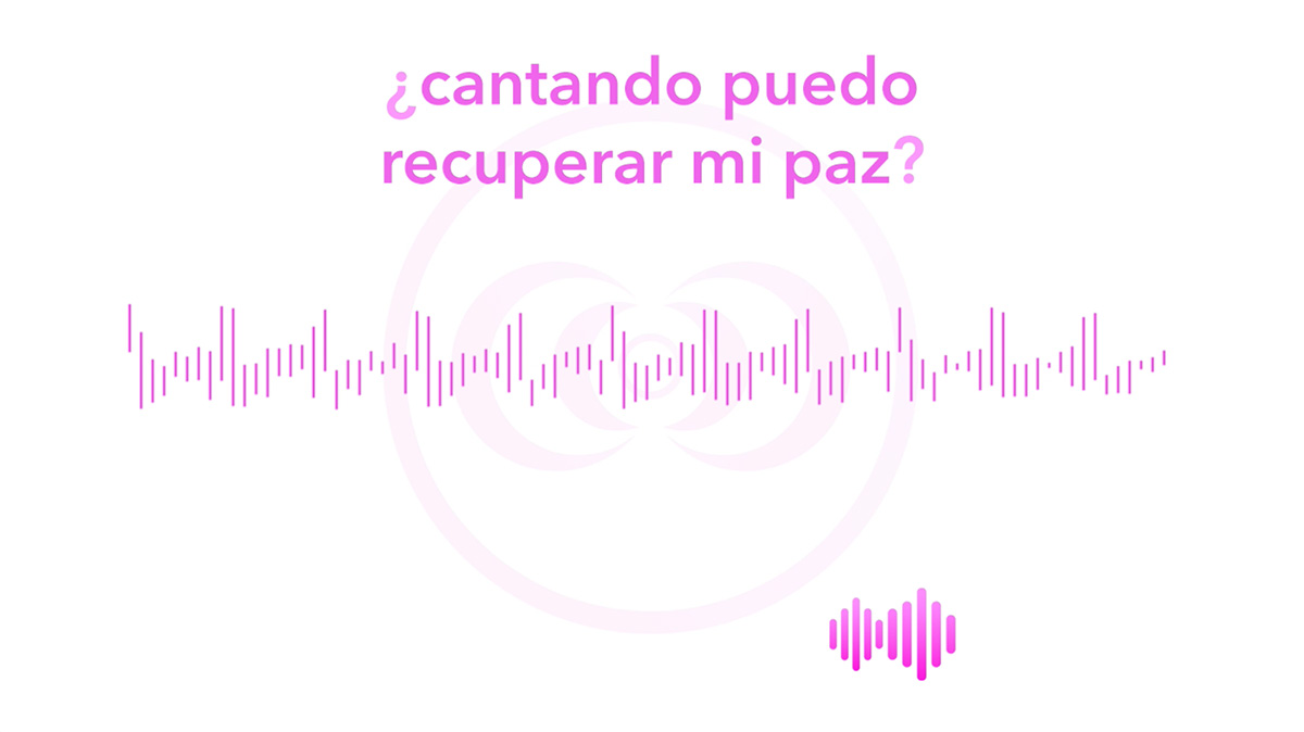 ¿cantando puedo recuperar mi paz?