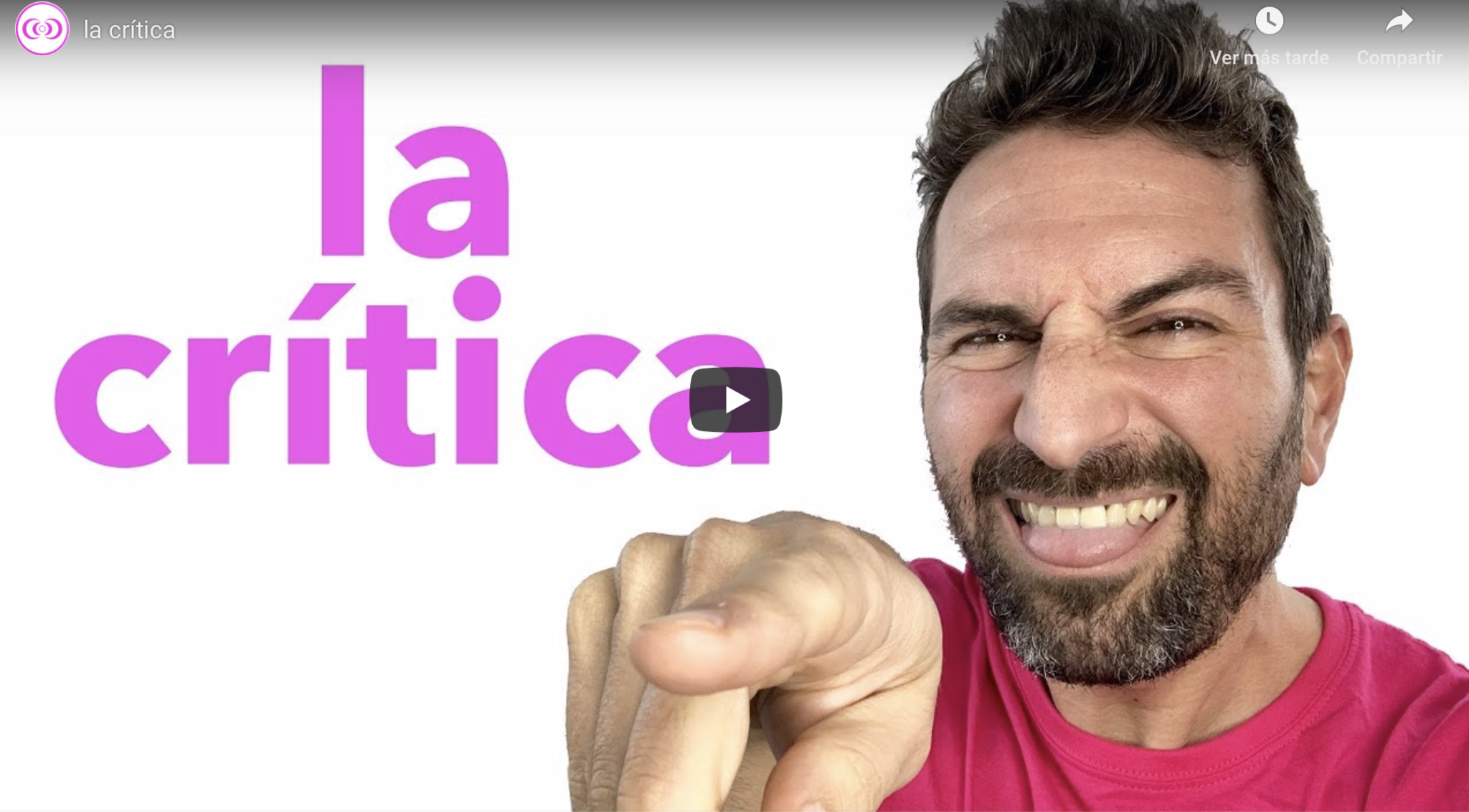 la crítica
