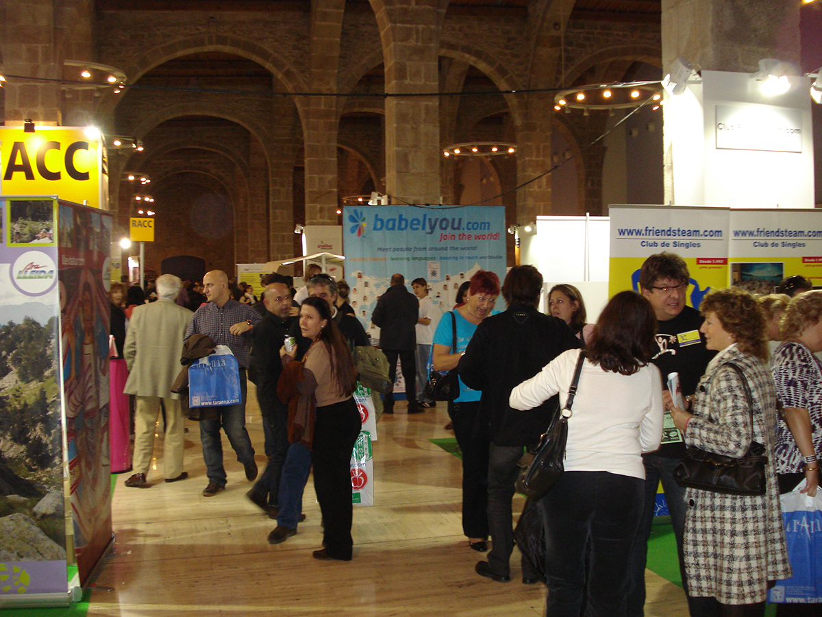 carlos burgos en el salón del single de barcelona